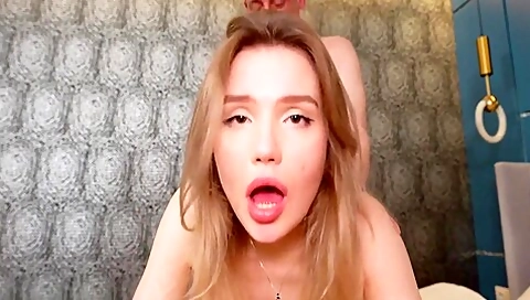 When I Come To Stepdaddys Bed, We Making Love. Sensual And Passionate. 22 Min
